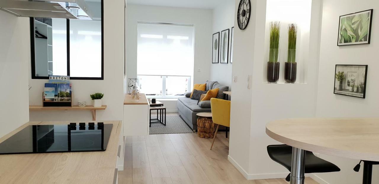 Le P'Tit Atelier, Terrasse Privative Leilighet Lorient Eksteriør bilde